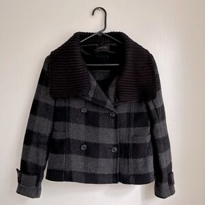 Theory cropped pea coat